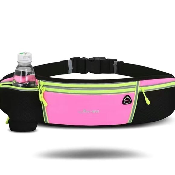 Sports Waist Bag, Mobile Phone Bag, Multi-functional Elastic Belt Bag - Picture 1 of 6